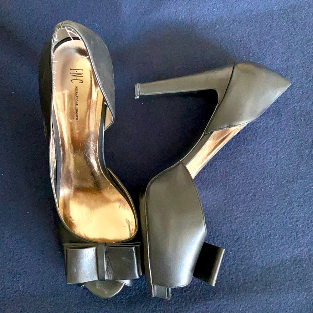 INC Leather Heel Shoes